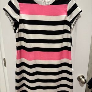 Crown & Ivy Black and White Sheath Mini Dress